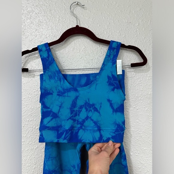 Bombshell Tie Dye SET Caribbean Blue Size M NWT - Picture 7 of 12